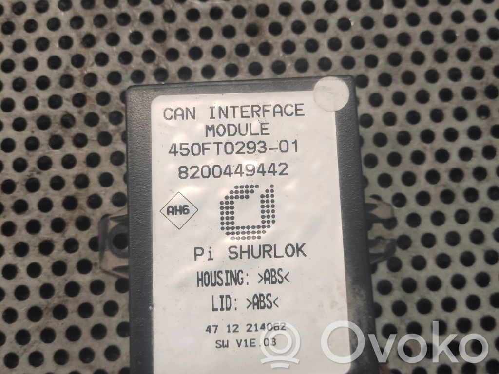 Engine control unit/module   8200449442,450FT029301