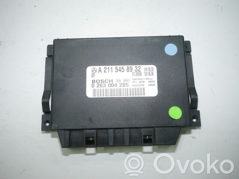 Pysäköintitutkan (PCD) ohjainlaite/moduuli   A2115458932,A2115458932