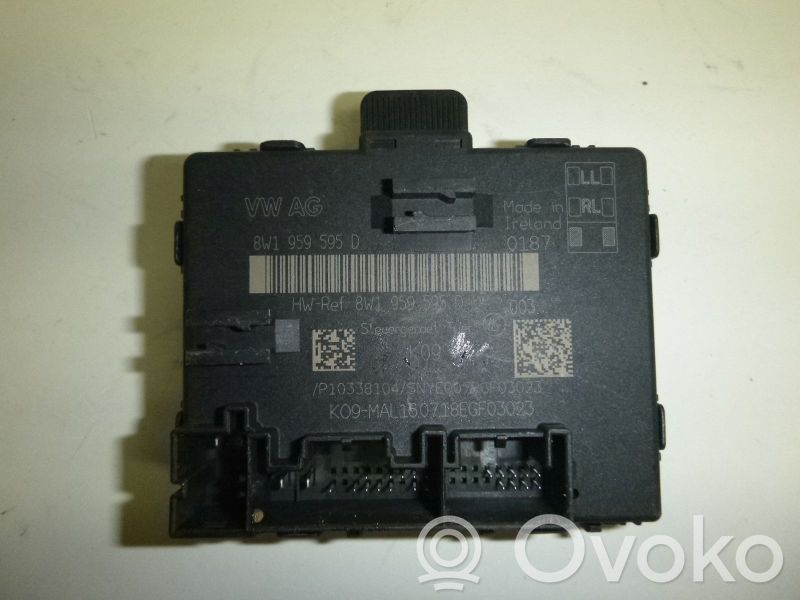 Unité de commande / module de verrouillage centralisé porte   8W1959595D,8W1959595D