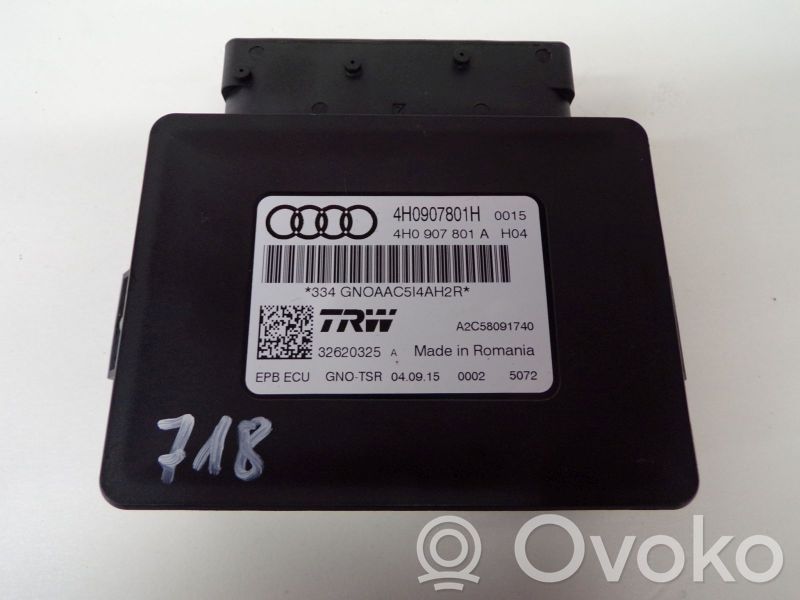 Module de commande de frein à main   4H0907801H,4H0907801H