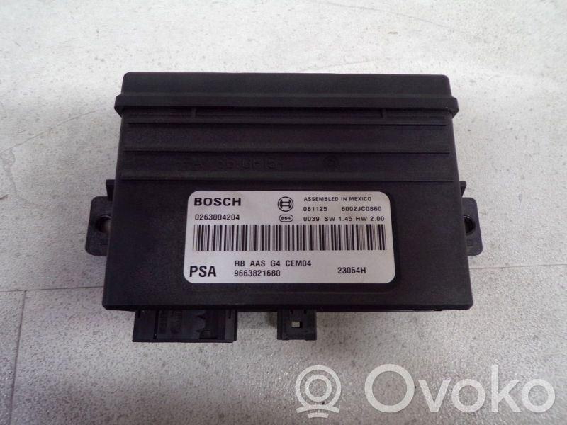 Unitate/modul de comandă parcare PDC   9663821680,0263004204,0263004204,9663821680