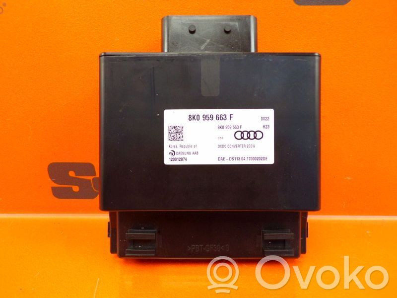 Muut ohjainlaitteet/moduulit   8K0959663F,8K0959663F