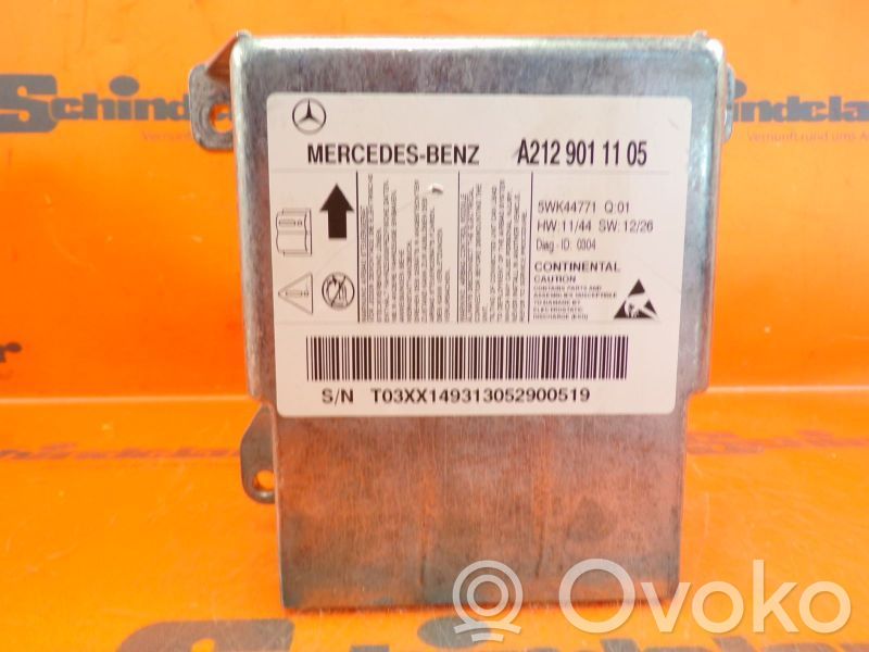Unidad de control/módulo del Airbag   A2129011105,A2129011105