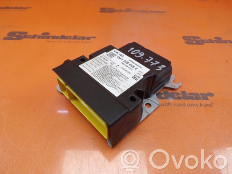 Unidad de control/módulo del Airbag   4M0959655E,4M0959655E