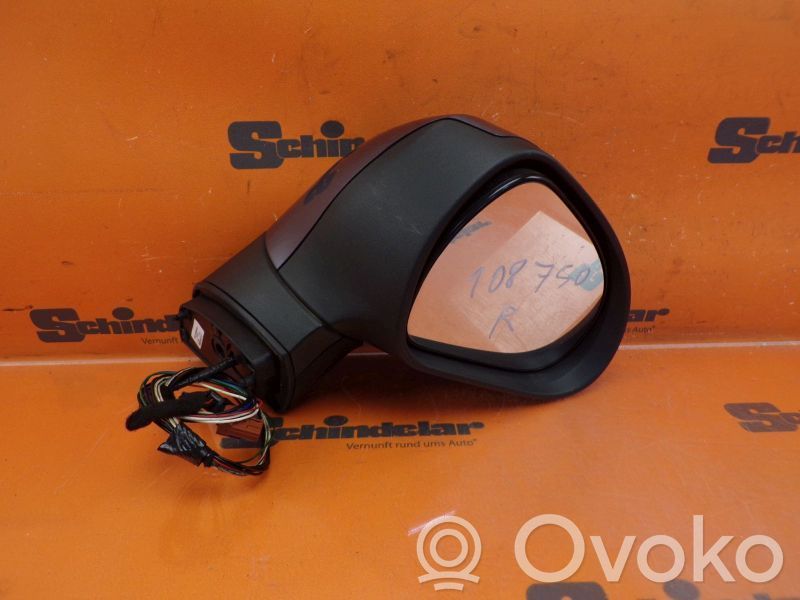 Peugeot 207 Parte dello specchietto retrovisore della portiera anteriore 