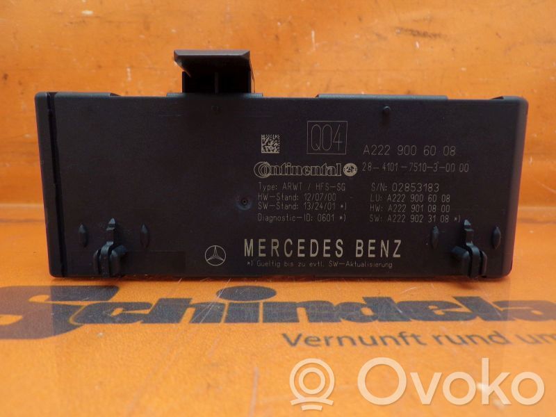 Sonstige Steuergeräte / Module   A2229006008,A2229006008