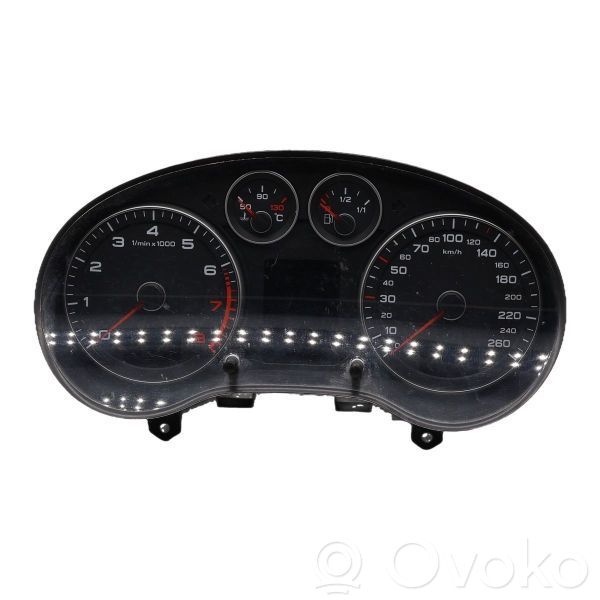 Speedometer (instrument cluster)   8P0920931T,8P0920931T
