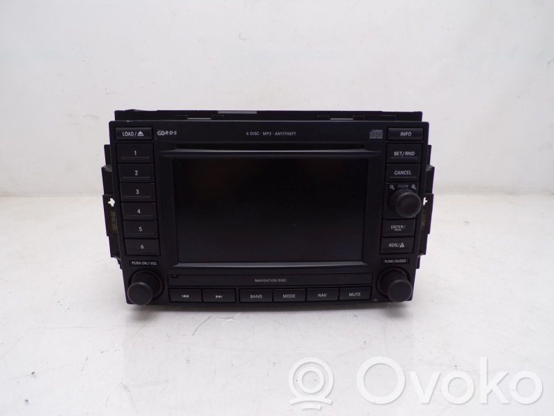 Jeep Grand Cherokee (WK) Unitate principală radio/CD/DVD/GPS 
