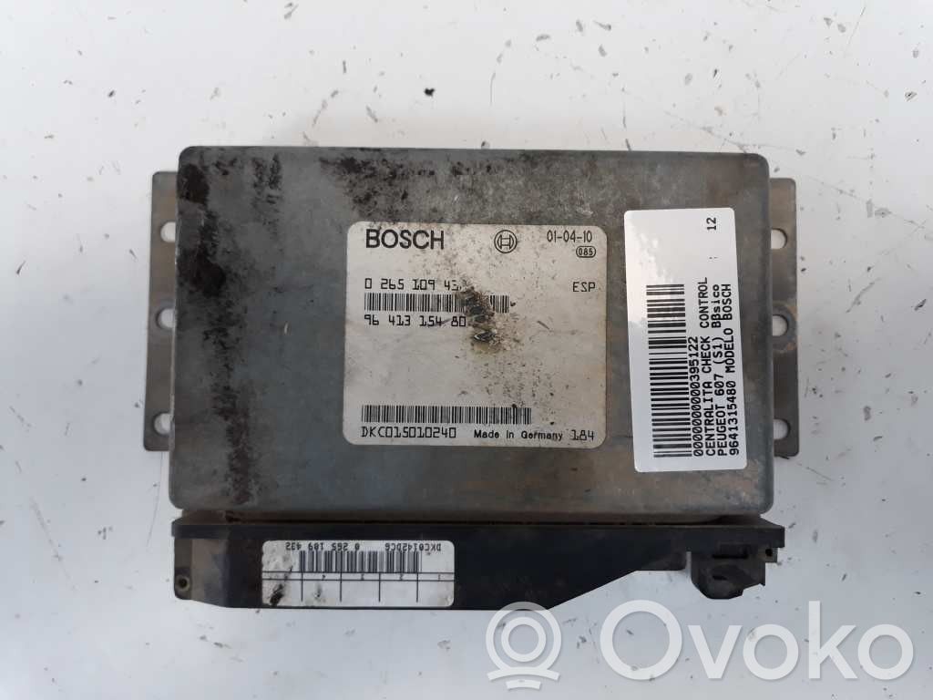 Peugeot 607 Centralina/modulo chiusura centralizzata portiere