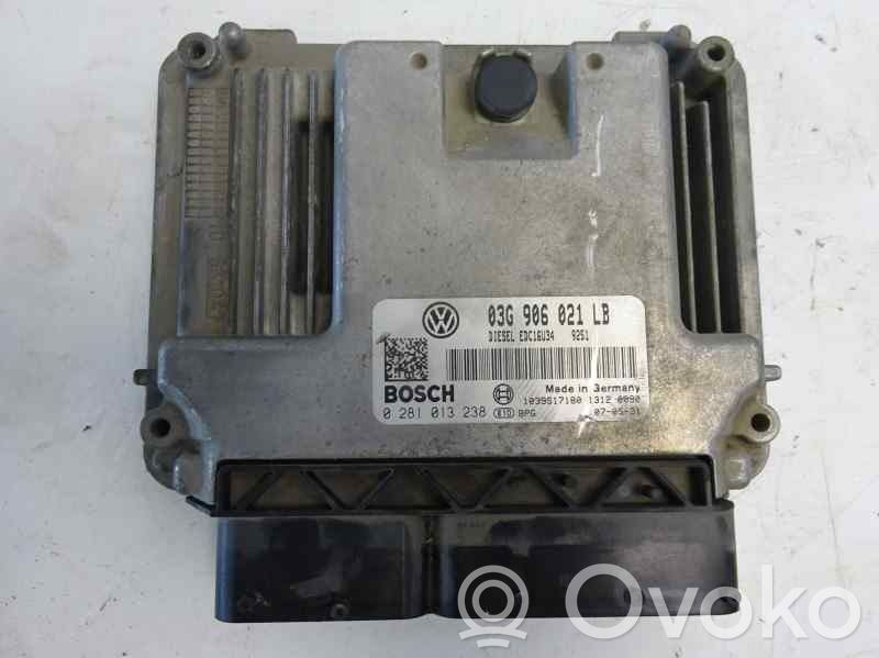 Skoda Octavia Mk2 (1Z) Engine control unit/module 
