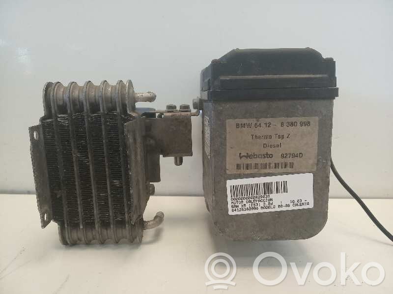 BMW X5 E53 Chauffage d'appoint Webasto autres pièces