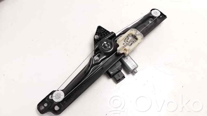 Citroen C3 Mechanizm podnoszenia szyby tylnej bez silnika 