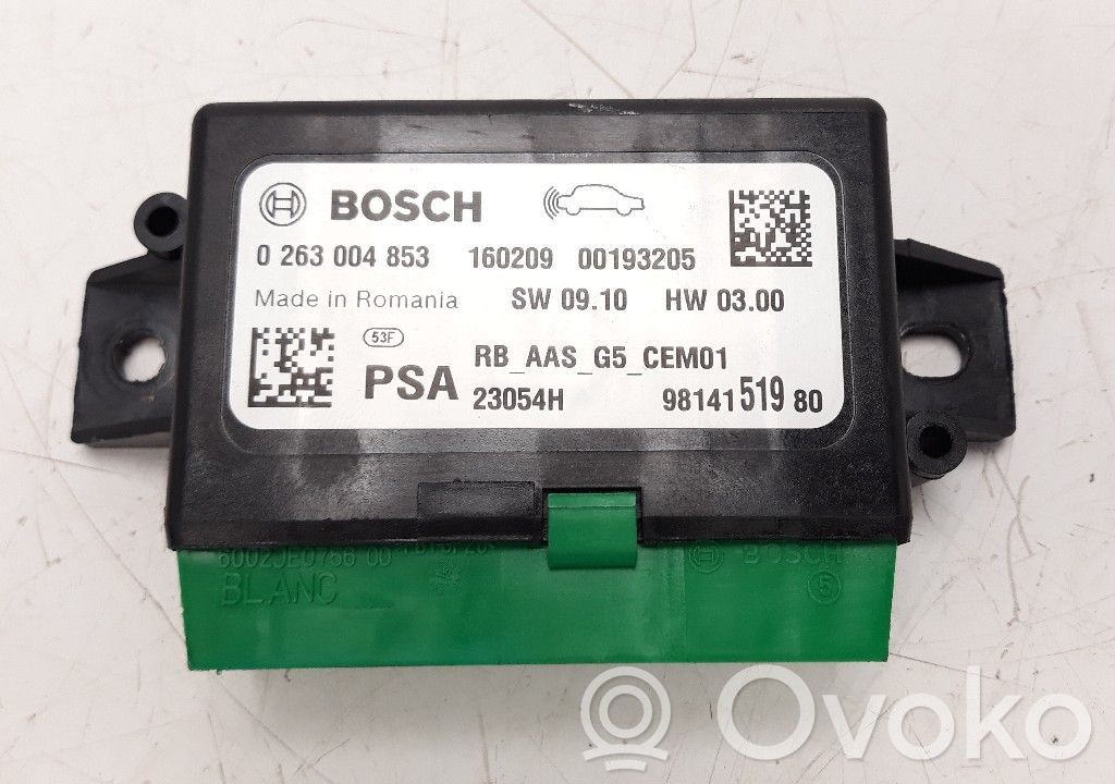 Peugeot 308 Alte unități/module de control 