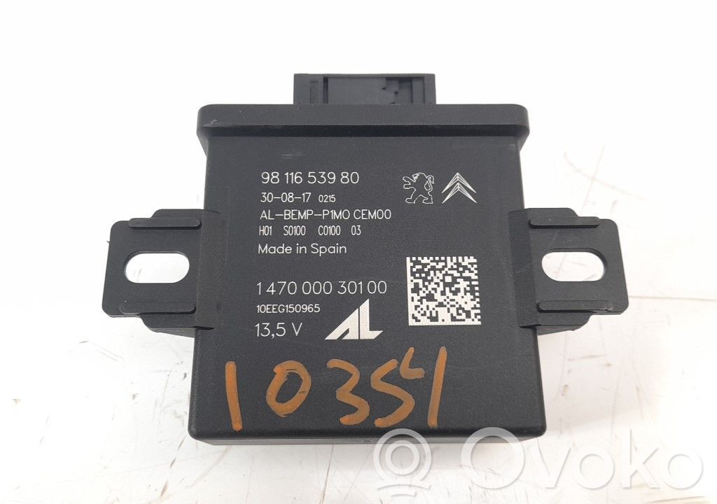 Centralina/modulo Xenon   9811653980,9811653980
