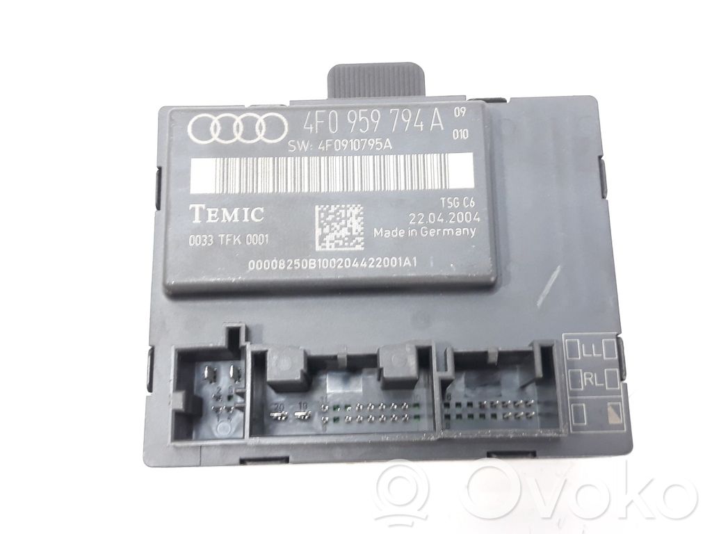 Audi A6 S6 C6 4F Module confort 