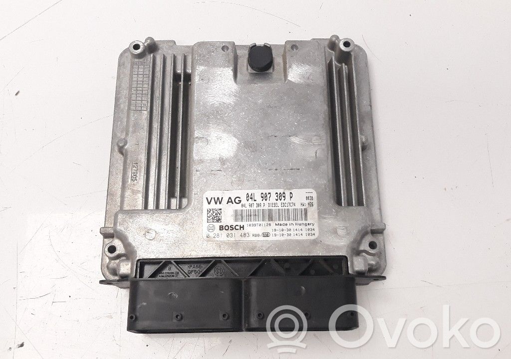 Moottorin ohjainlaite/moduuli   04L907309P,04L907309P,0281031483