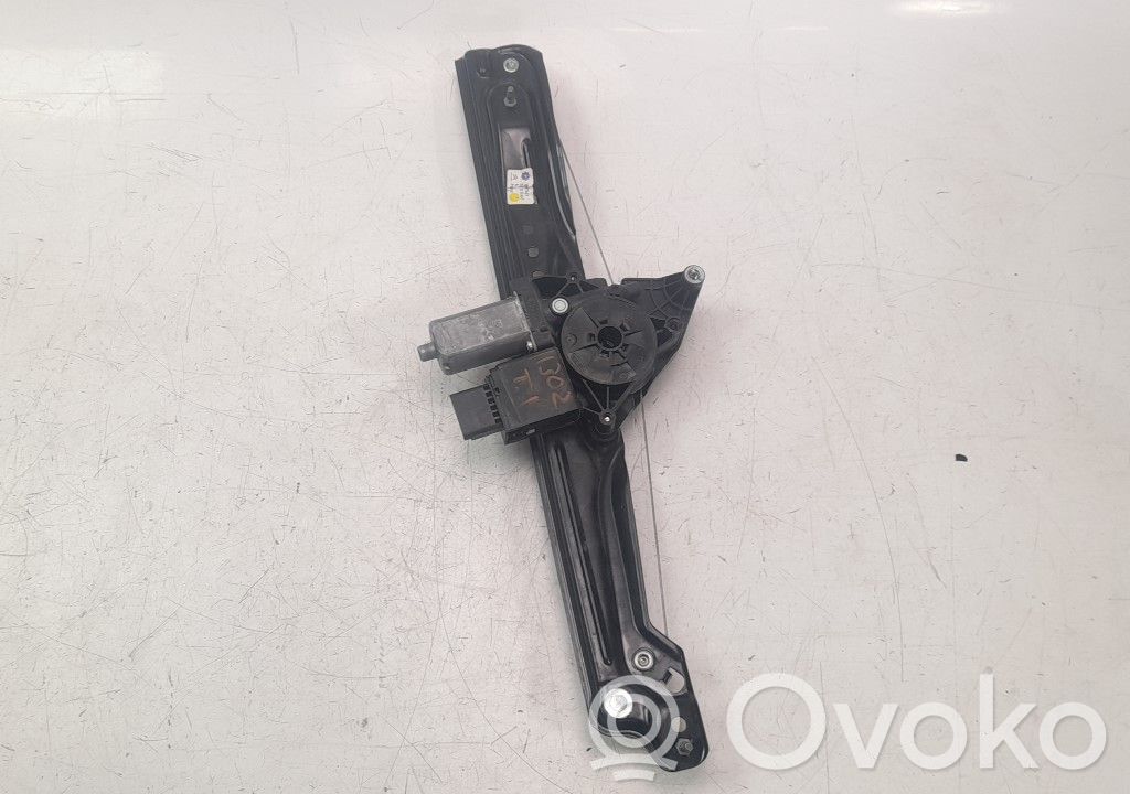 Citroen C3 Mechanizm podnoszenia szyby tylnej bez silnika 