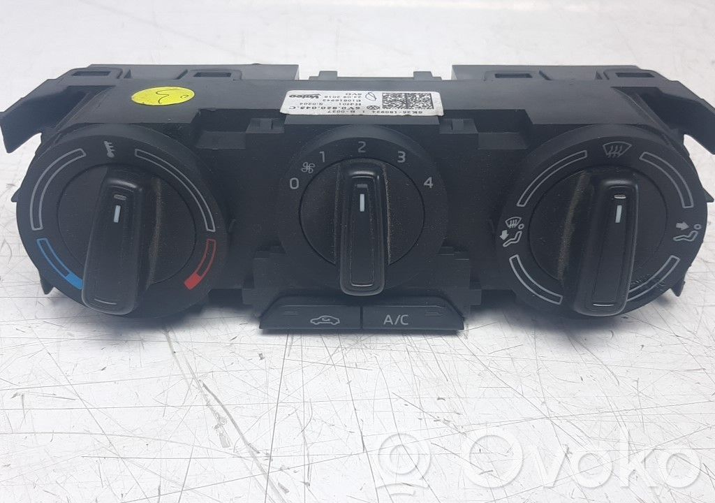 Unitate control climatizare   6V0820045C,6V0820045C