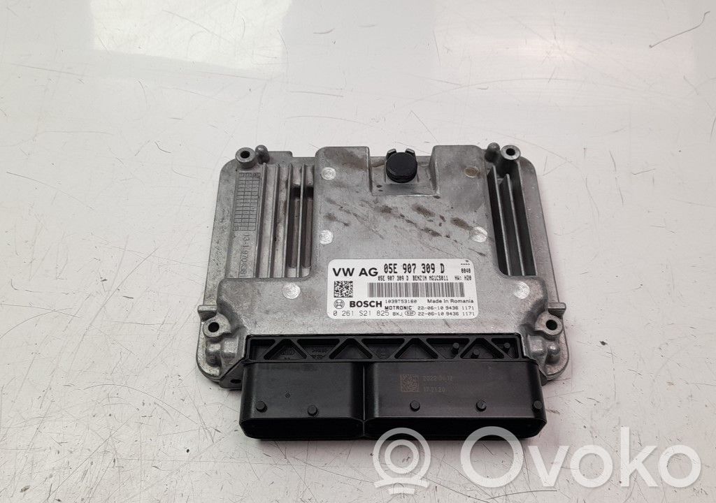 Moottorin ohjainlaite/moduuli   05E907309D,0261S21825
