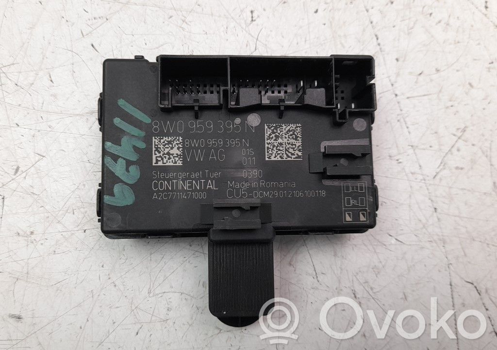 Audi A4 S4 B9 8W Moduł / Sterownik komfortu 