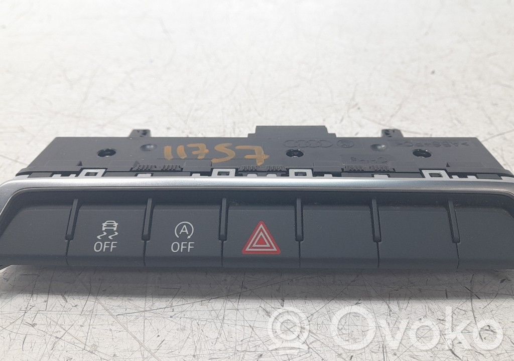 Audi Q3 F3 Botón interruptor de luz de peligro 