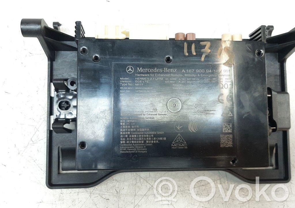 Autres unités de commande / modules   A1679009418