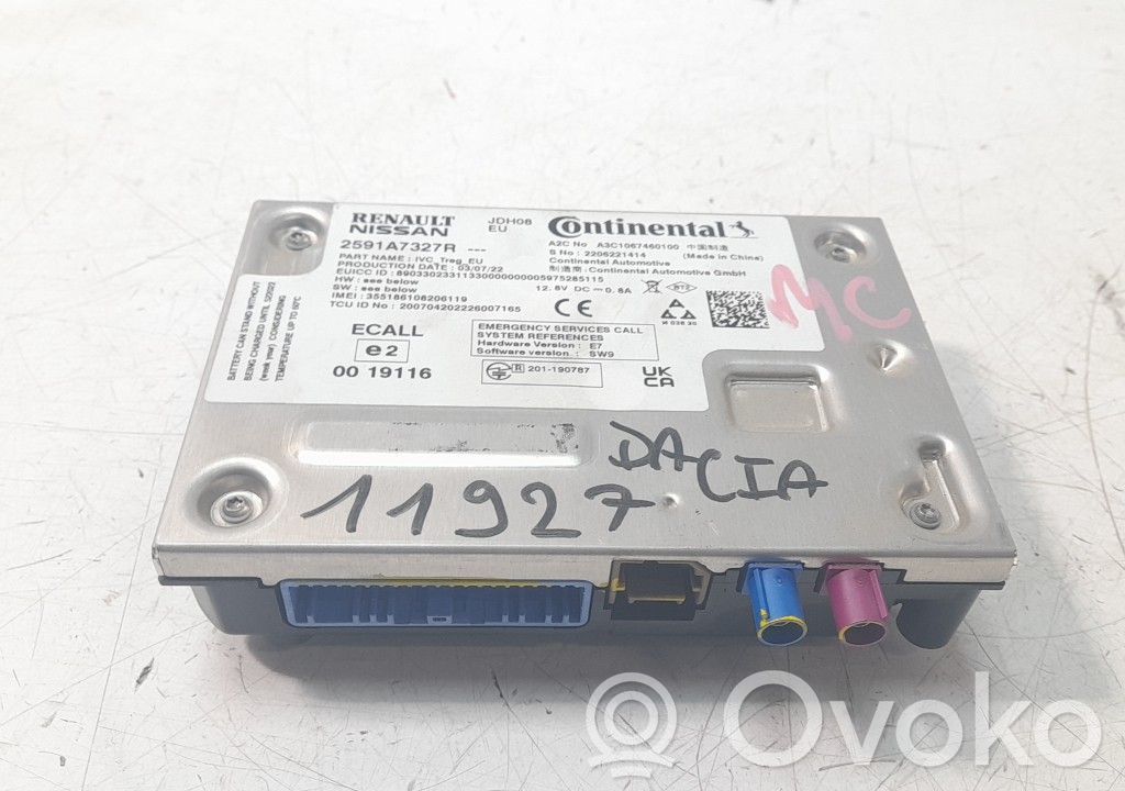 Dacia Spring Panel / Radioodtwarzacz CD/DVD/GPS