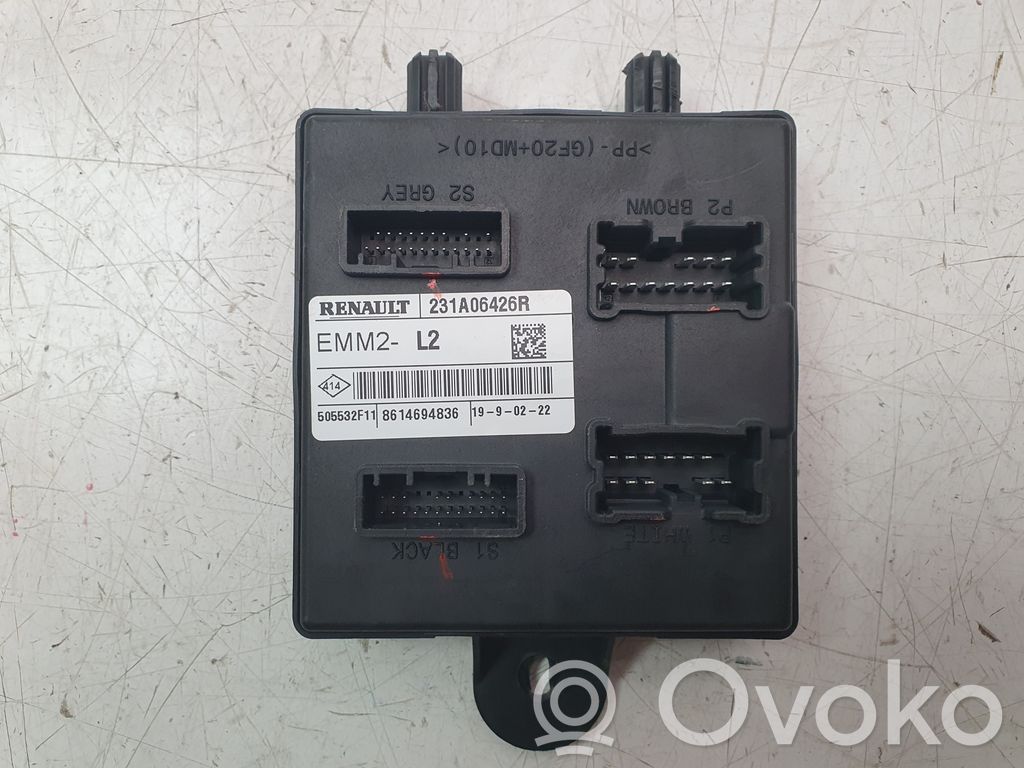 Muut ohjainlaitteet/moduulit   231A06426R,8614694836
