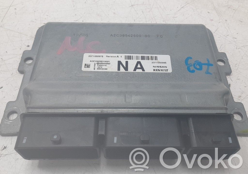Renault Clio IV Engine control unit/module 