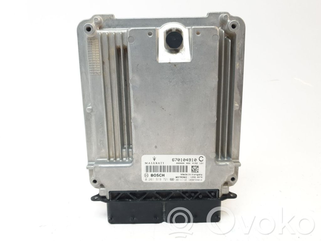 Maserati Ghibli Unitate/modul de control motor