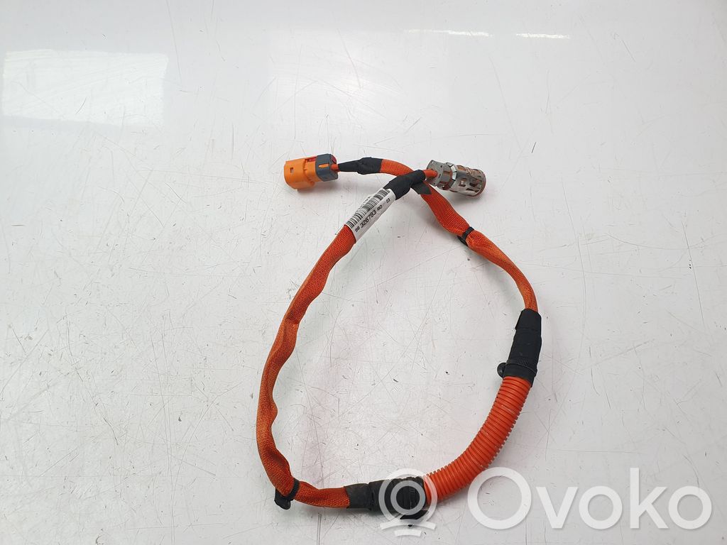 Citroen C4 SpaceTourer Minus / Klema / Przewód akumulatora 