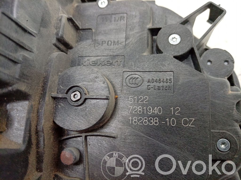 BMW X1 F48 F49 Takaoven lukko 