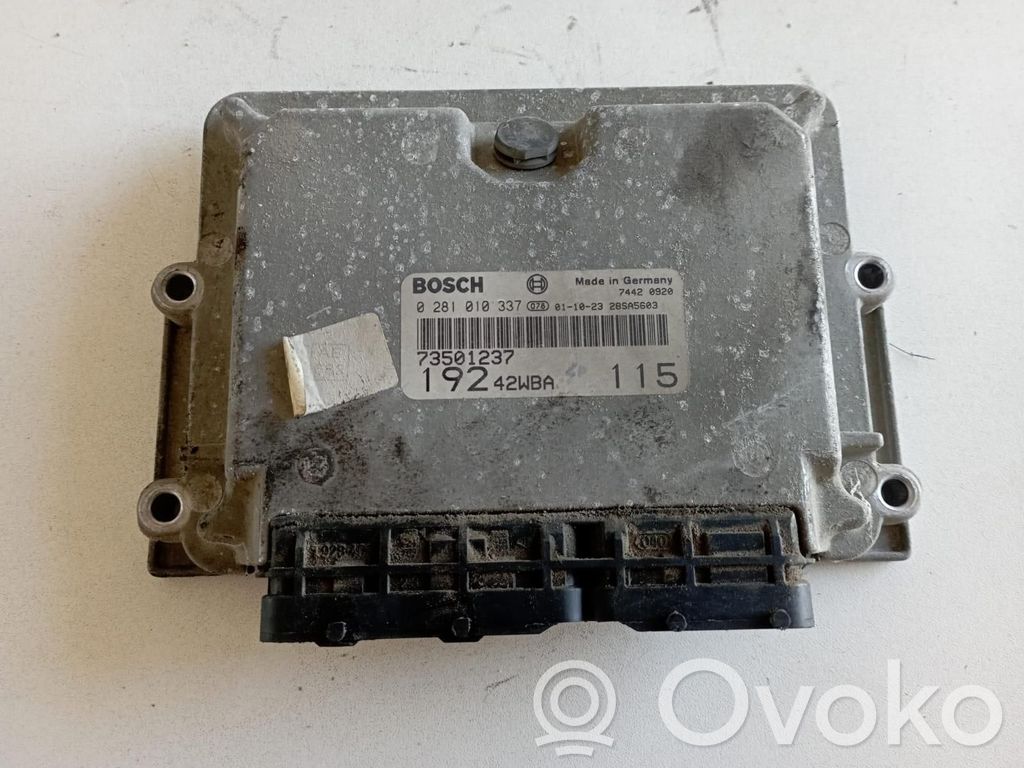 Engine control unit/module   73501237,73501237
