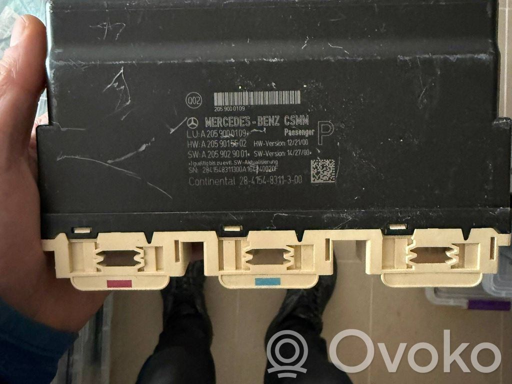 Module de commande de siège   A2059000109,A2059029001
