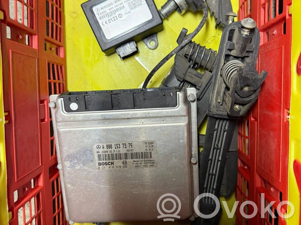 Mercedes-Benz Sprinter W901 W902 W903 W904 Komputer / Sterownik ECU i komplet kluczy 