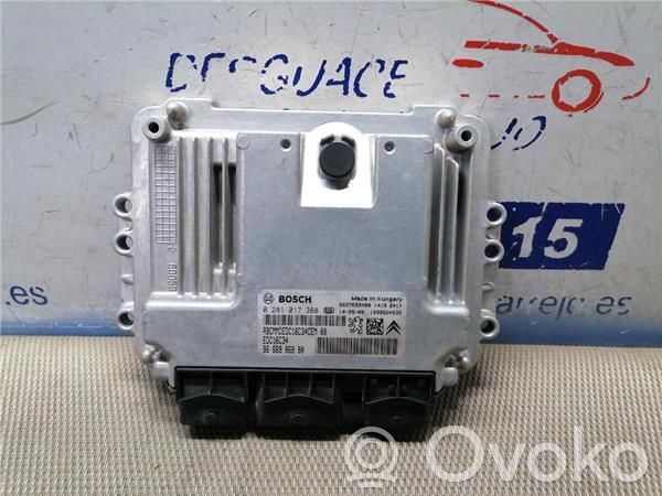 Engine control unit/module ECU   9666986880,281017388