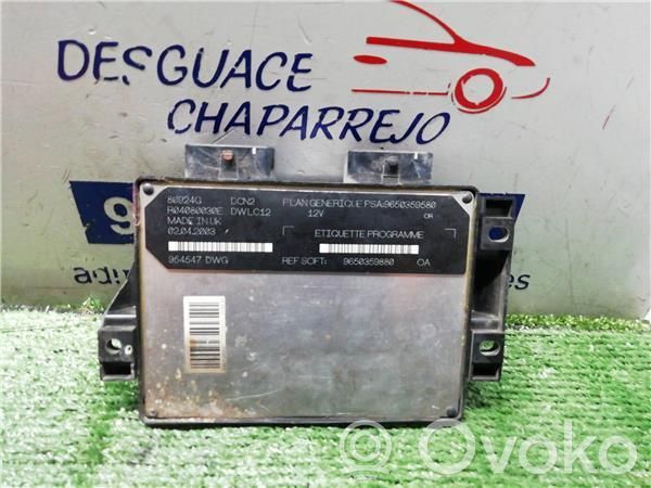 Peugeot 206 Unidad de control/módulo ECU del motor 