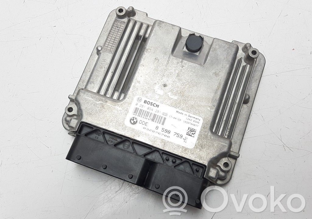 BMW 4 F32 F33 Unitate/modul de control motor 