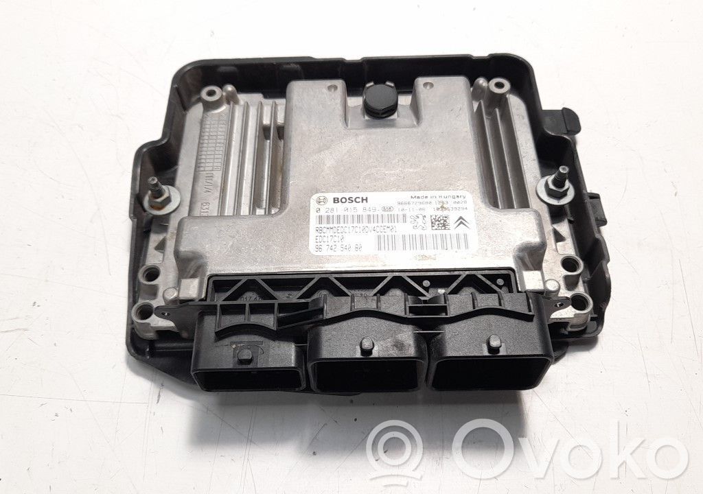 Citroen C3 Unitate/modul de control motor 