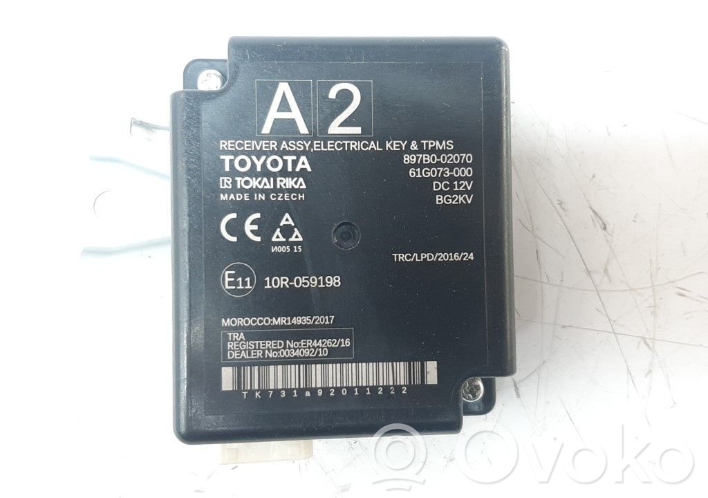 Toyota Corolla E160 E170 Other control units/modules 