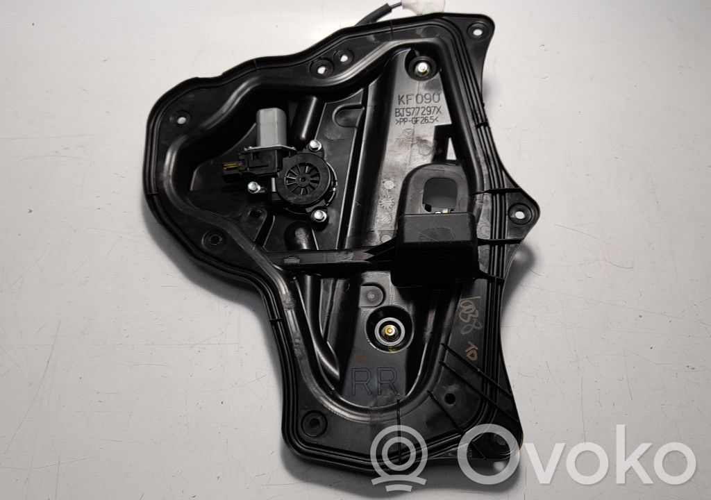 Mazda 3 III Rear door window regulator with motor 
