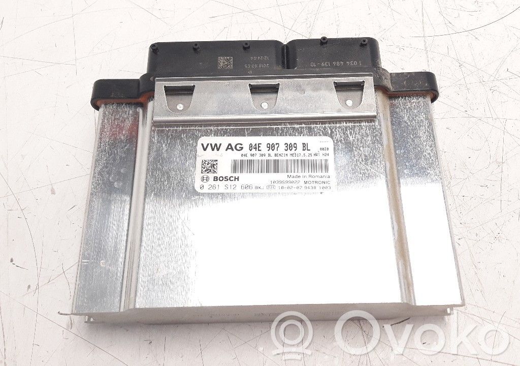 Engine control unit/module   04E907309BL,0261S12606