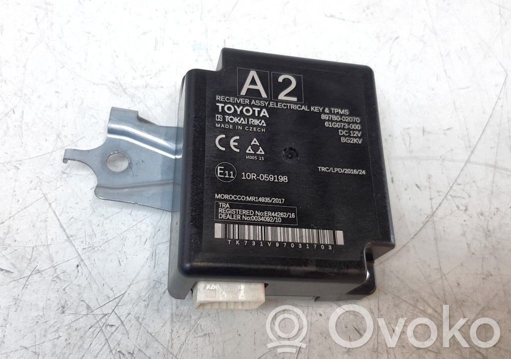 Other control units/modules   897B002070