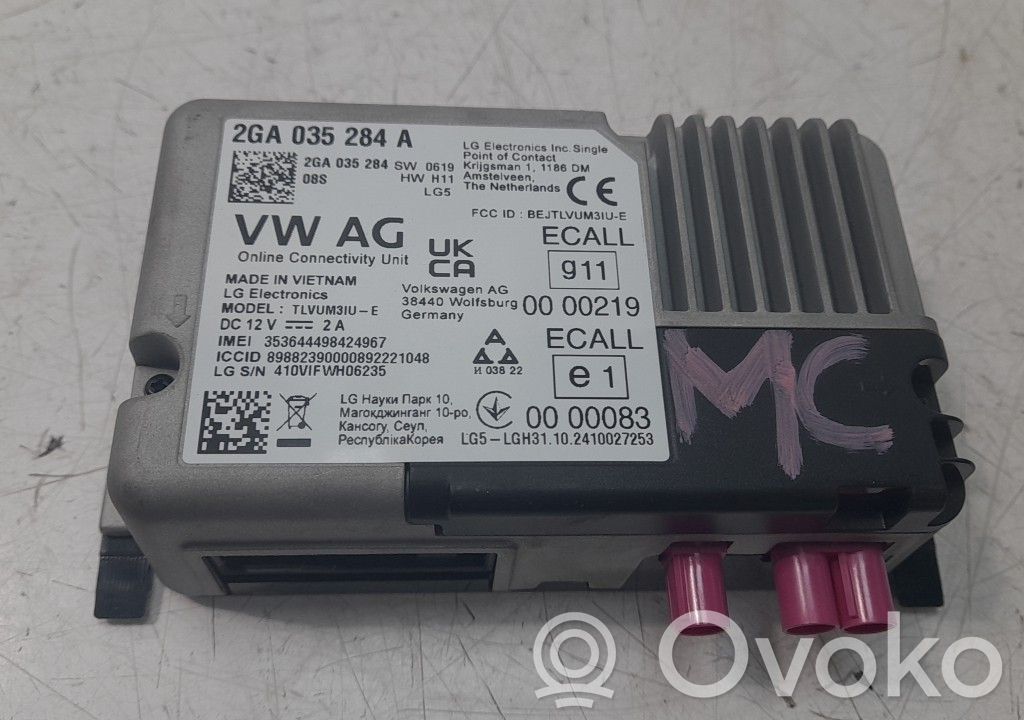 Sonstige Steuergeräte / Module   2GA035284A