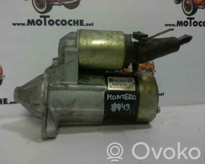 Mitsubishi Montero Motorino d’avviamento 