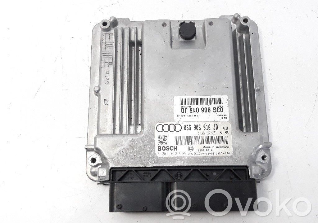 Engine control unit/module   03G906016JD,0281012654
