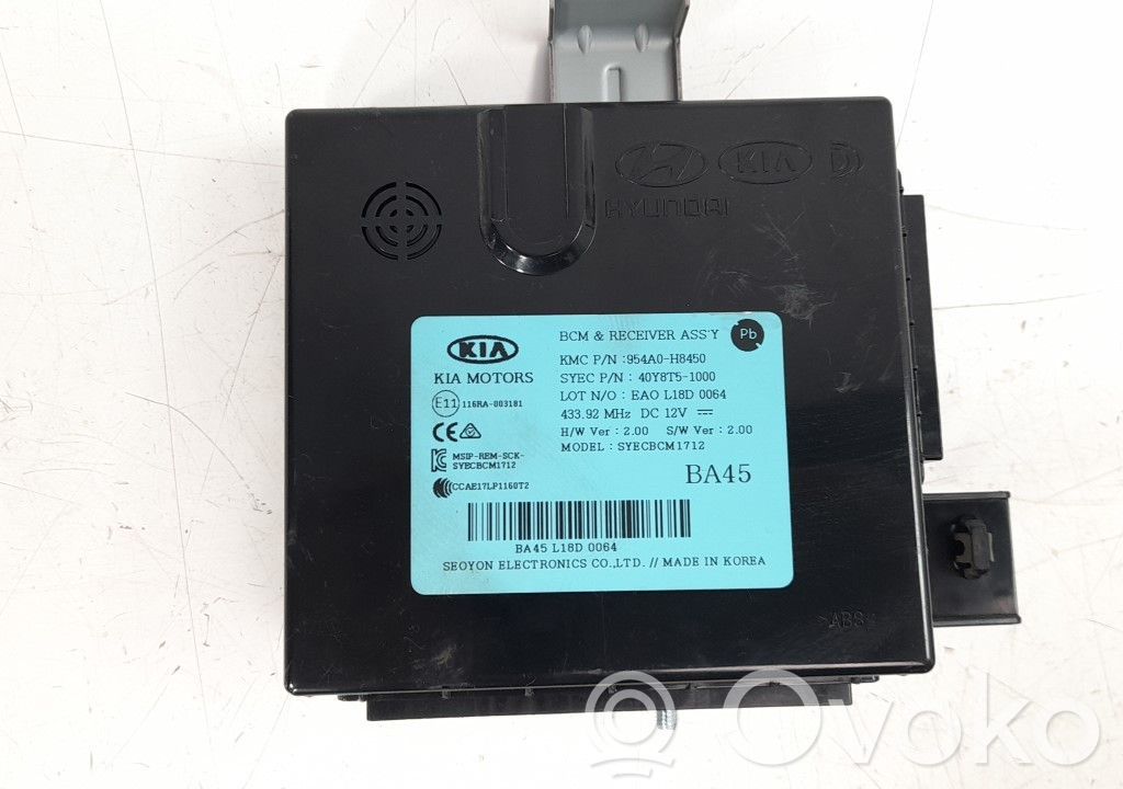 Other control units/modules   954A0H8450,40Y8T51000