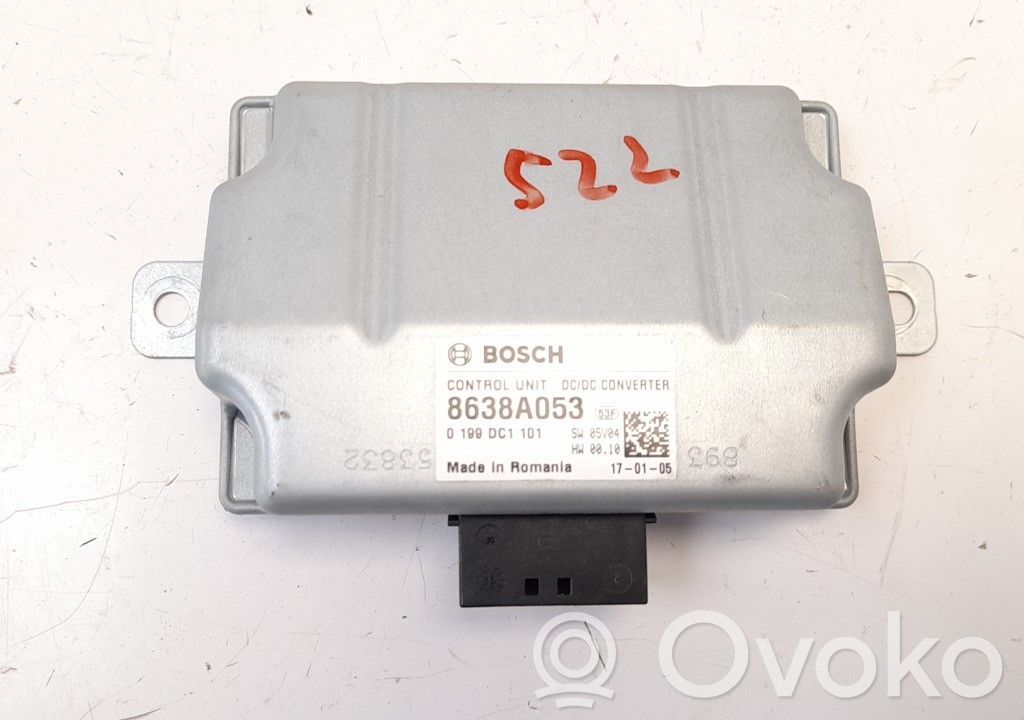 Autres unités de commande / modules   8638A053,01999DC1101