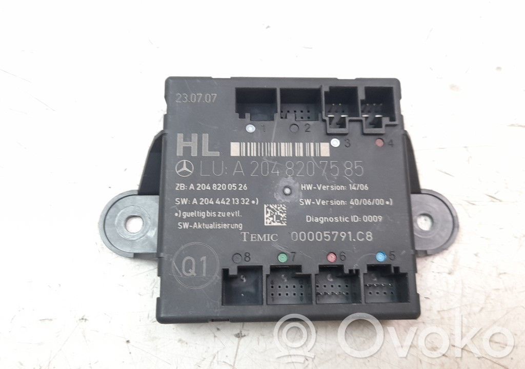 Mercedes-Benz C W203 Alte unități/module de control 