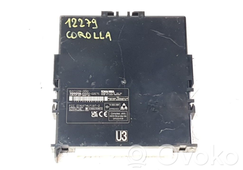 Toyota Corolla E160 E170 Otras unidades de control/módulos 